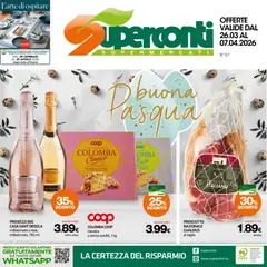 Anteprima del volantino Superconti volantino valido a partire dal 26.03.2026