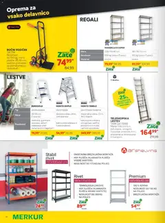 Merkur katalog akcije – veljaven od 05.11.2025 | Stran: 36 | Izdelki: Stopnice, Voziček