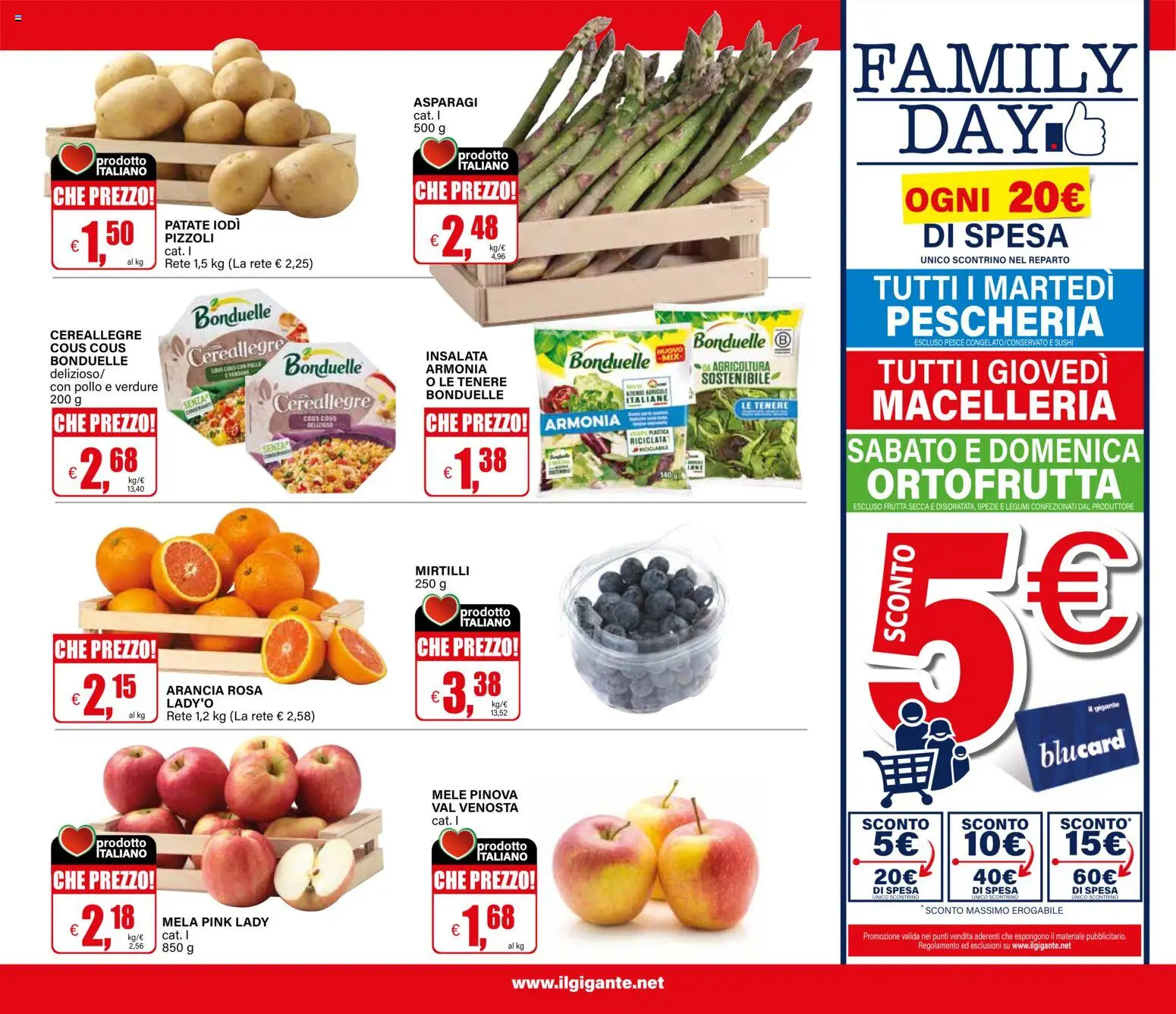 Volantino Il Gigante del 23.04.2026 | Pagina: 15 | Prodotti: Pollo, Mele, Insalata, Cous cous