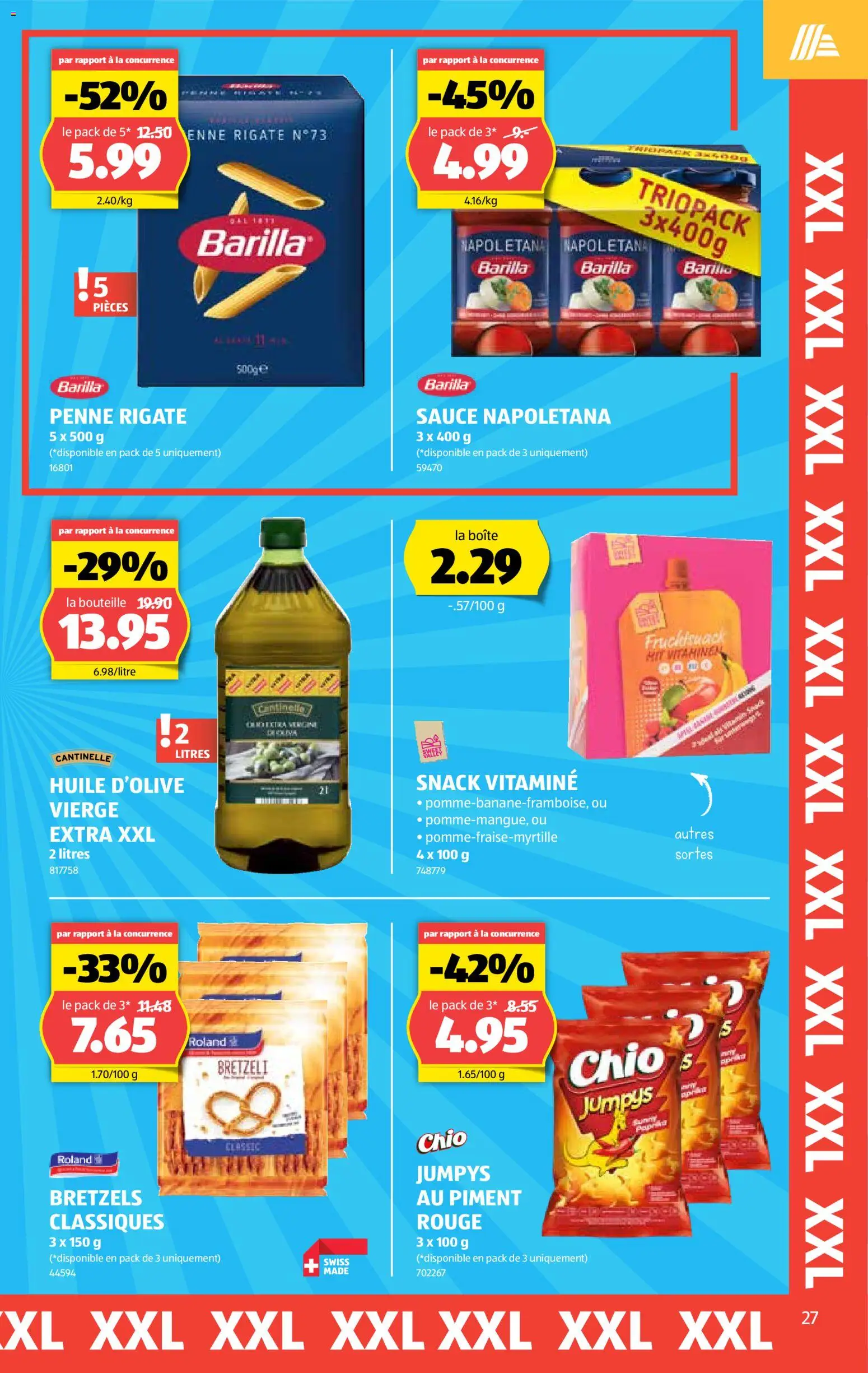 Aldi aktionen FR – gültig ab 09.04.2026 | Seite: 27 | Produkte: Barilla, Rouge