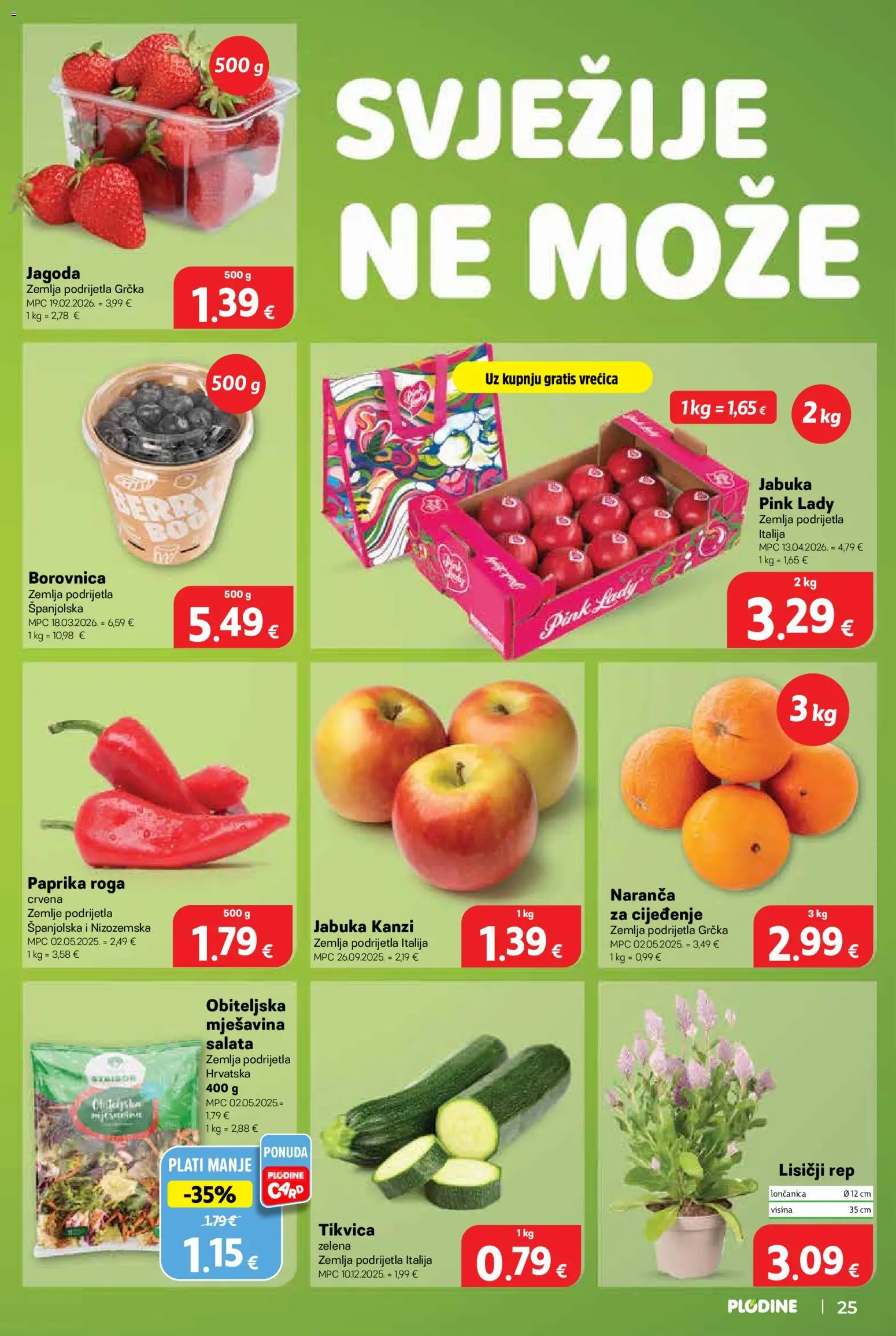 Plodine katalog | vrijedi od 29.04.2026 | Stranica: 25