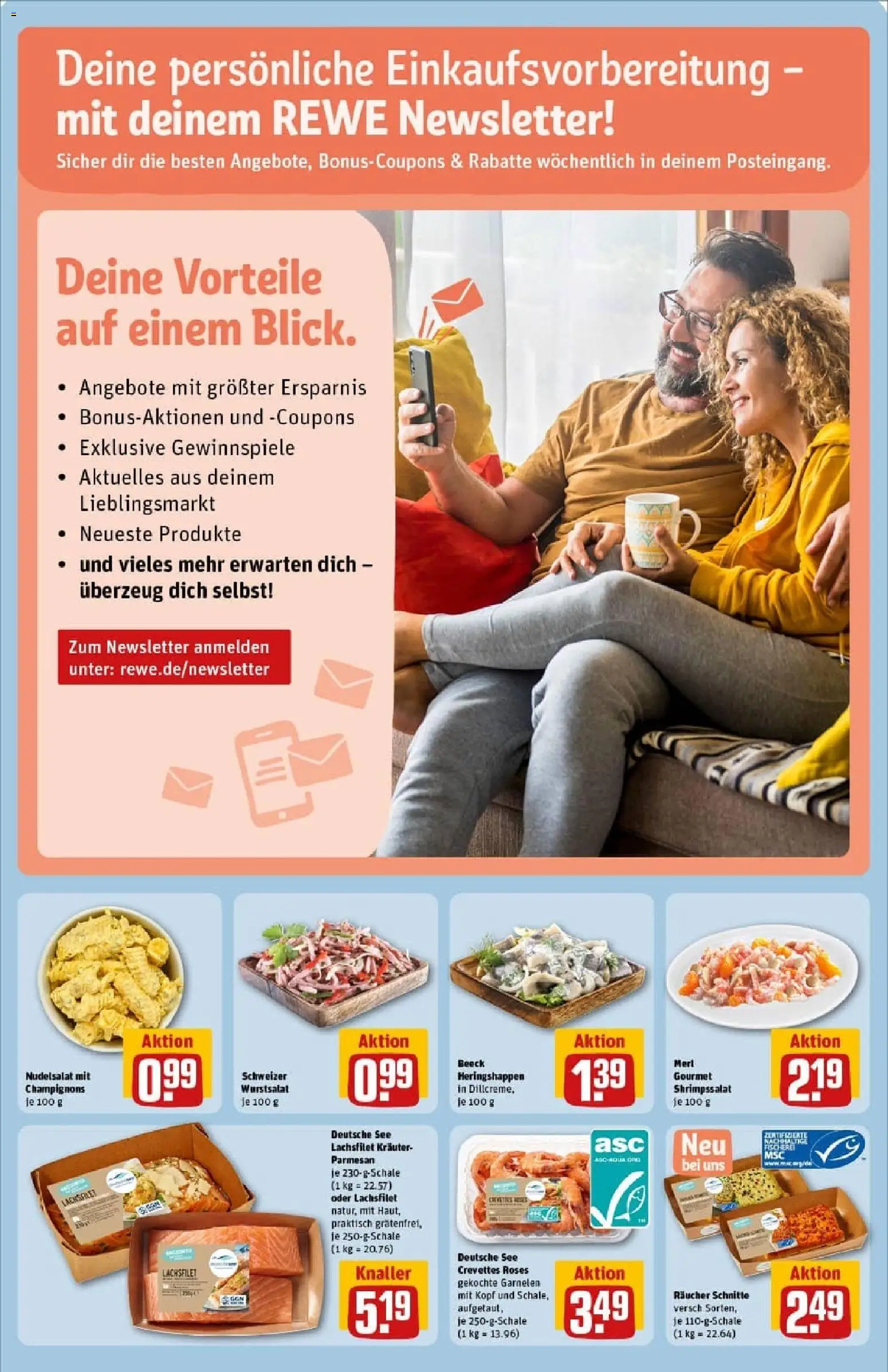 Rewe prospekt Bernkastel / Kues	 – gültig ab 26.10.2025 | Seite: 16 | Produkte: Garnelen, Champignons