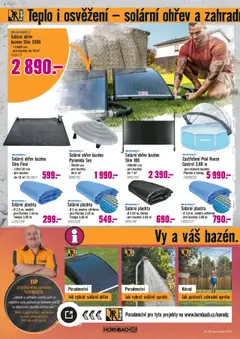 HORNBACH leták - Péče o bazén od 02.07.2025 | Strana: 6 | Produkty: Bazény, Plachta