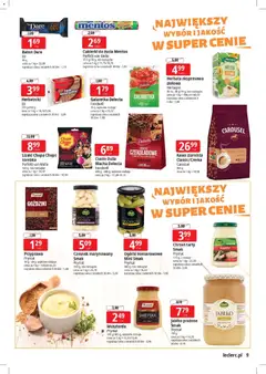 Pogląd oferty "E.Leclerc Gazetka - Elbląg" - ważna od 03.11.2025 | Strona: 9 | Produkty: Musztarda, Lizaki, Kawa, Lizaki chupa chups