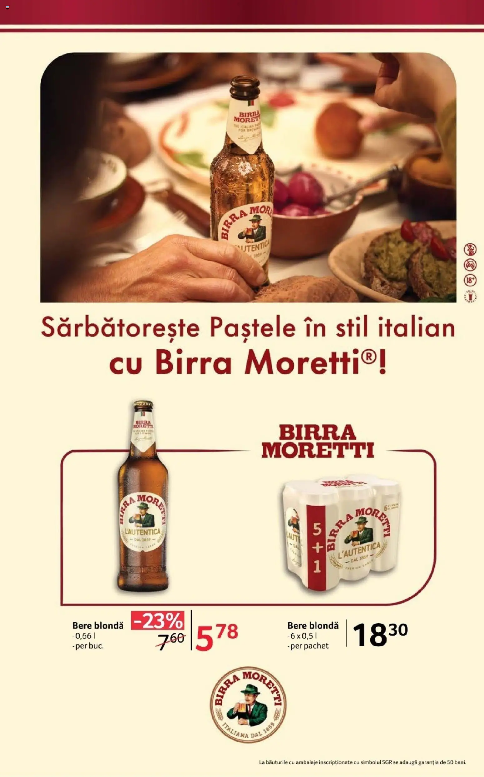 Noul catalog Selgros – valabil de la 03.04.2026 | Pagină: 24 | Produse: Bere