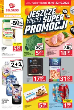 Pogląd oferty "Selgros cash&carry Gazetka - Jeszcze więcej super promocji" - ważna od 16.10.2025