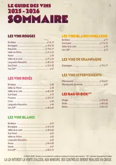 | Page: 3 | Produits: Champagne, Vin