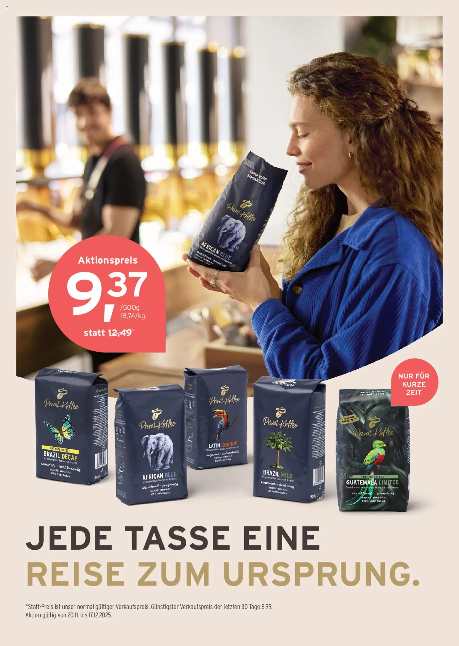 Tchibo Eduscho  Tchibo Magazin gültig ab 26.11.2025 | Seite: 6 | Produkte: Kaffee