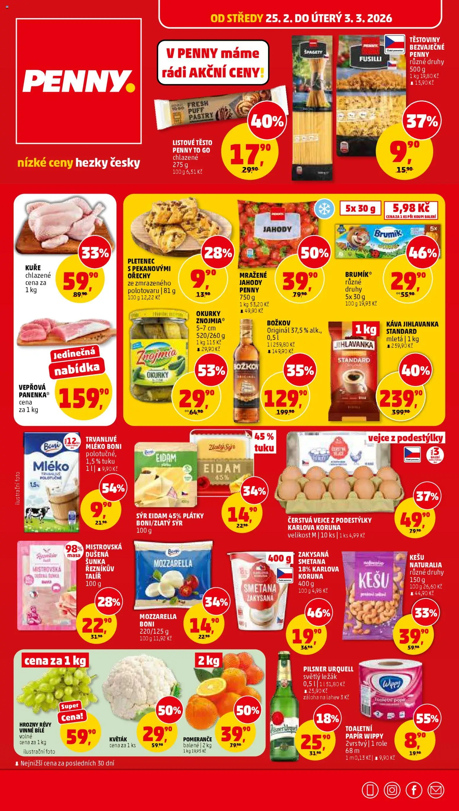 Penny Market leták od 25.02.2026 | Strana: 1