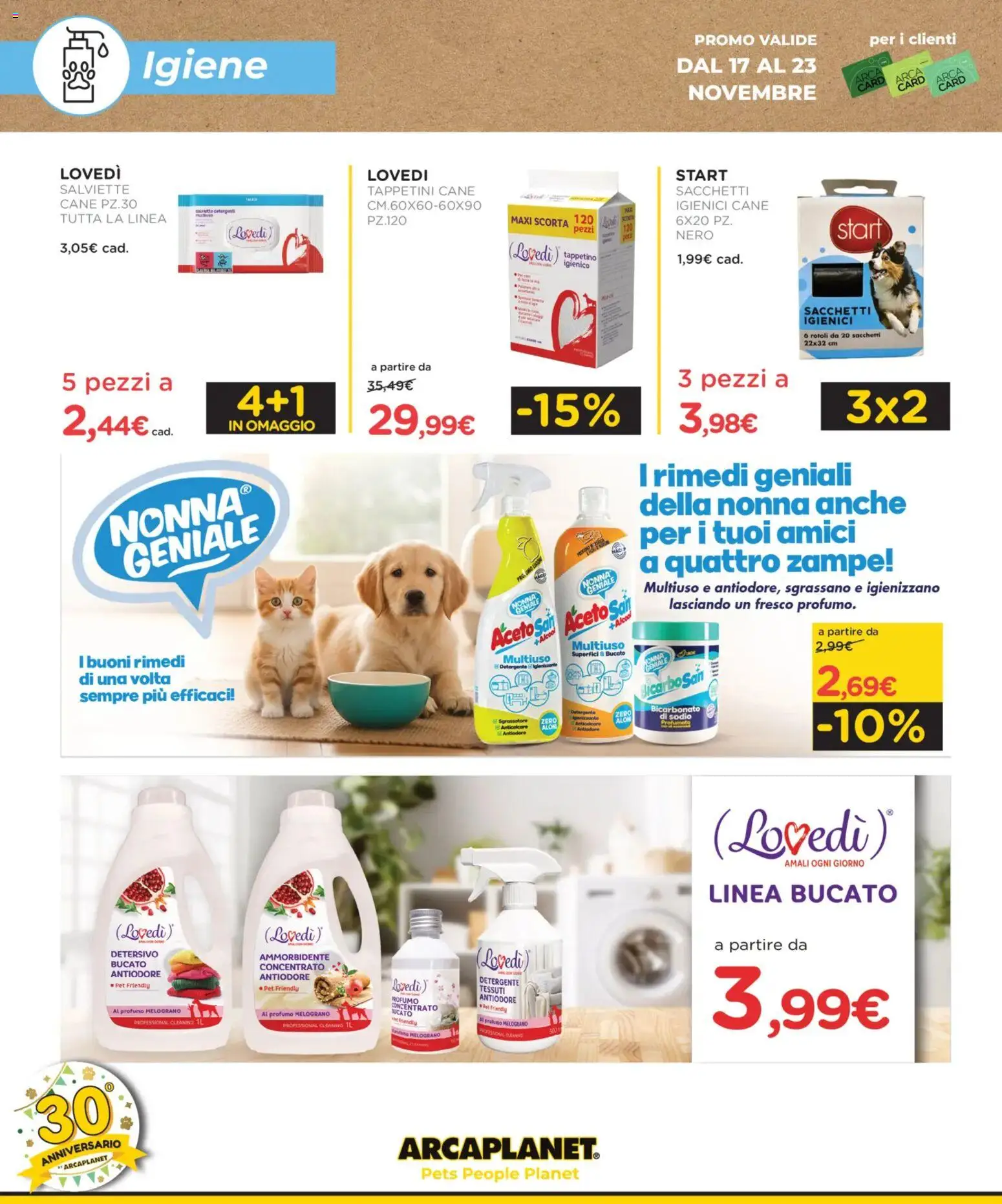 Volantino Arcaplanet del 17.11.2025 | Pagina: 22