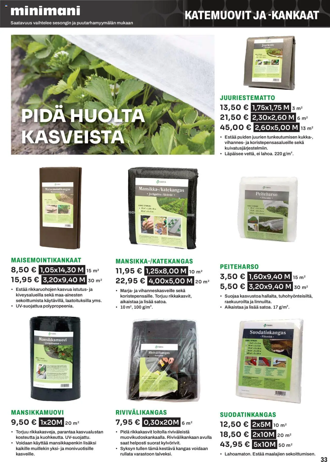  | Sivu: 33 | Tuotteet: Kangas