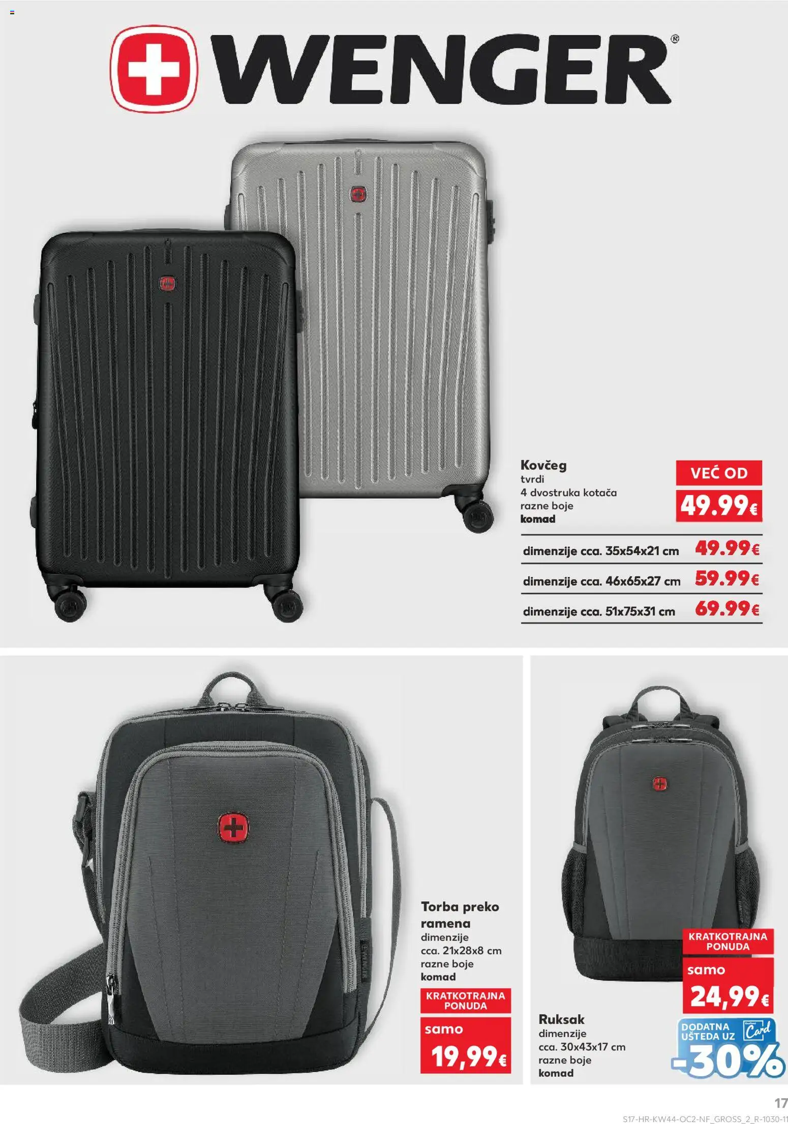 Kaufland katalog | vrijedi od 29.10.2025 | Stranica: 17 | Proizvodi: Ruksak, Torba