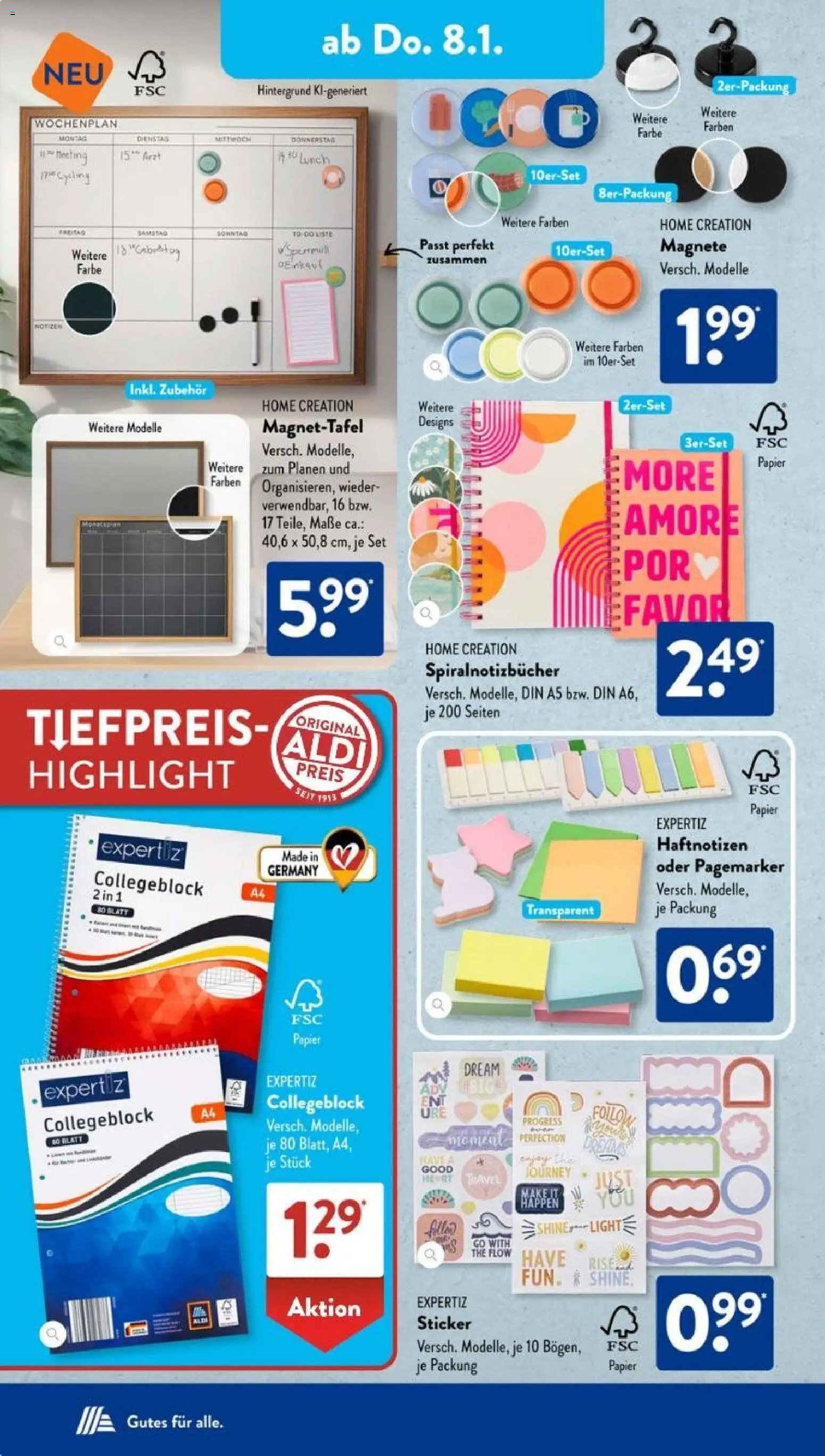 Aldi Süd Prospekt 	 – gültig ab 05.01.2026 | Seite: 24 | Produkte: Home creation