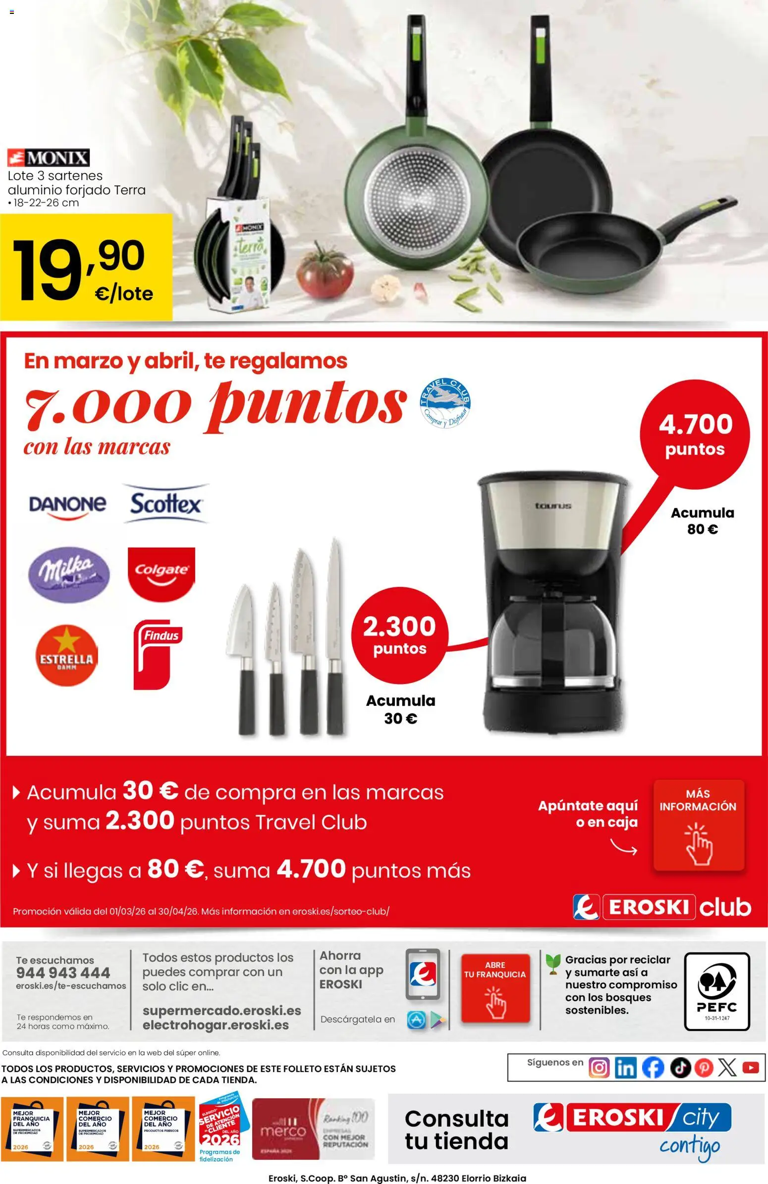 Eroski - Quieres ahorrar conmigo City │ válido desde el 26.03.2026 | Página: 20 | Productos: Té, Caja