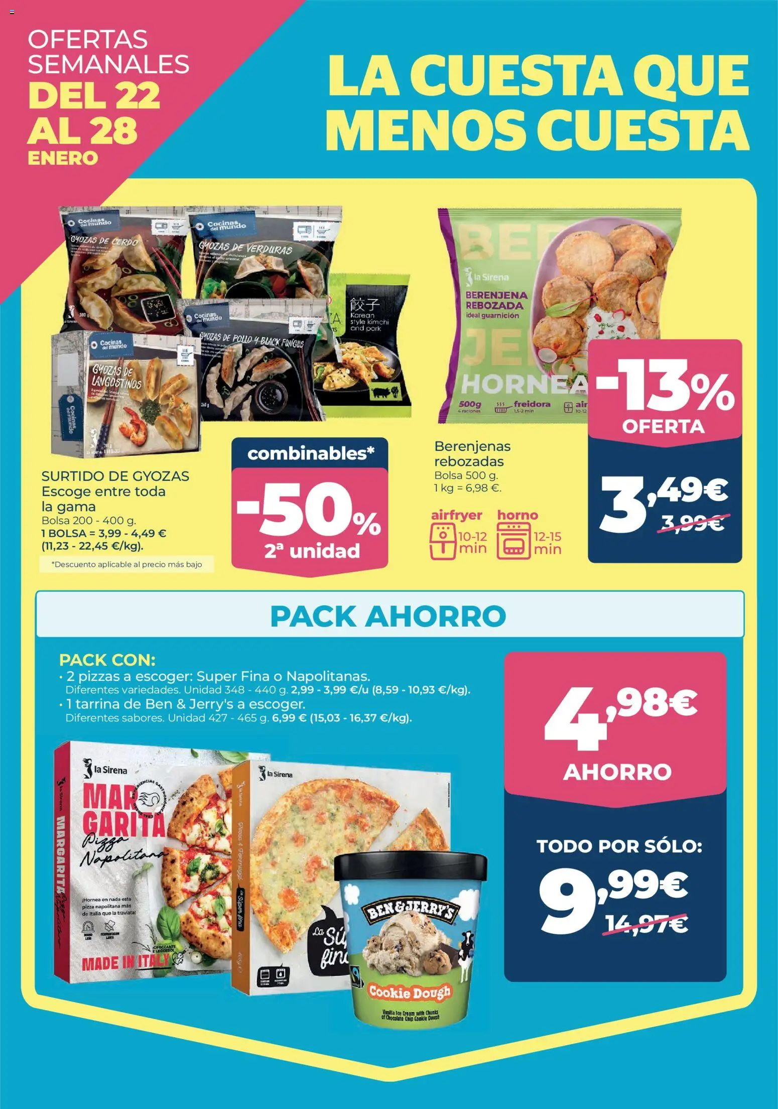 La Sirena folleto │ válido desde el 07.01.2026 | Página: 6 | Productos: Cerdo, Bolsa, Horno, Freidora