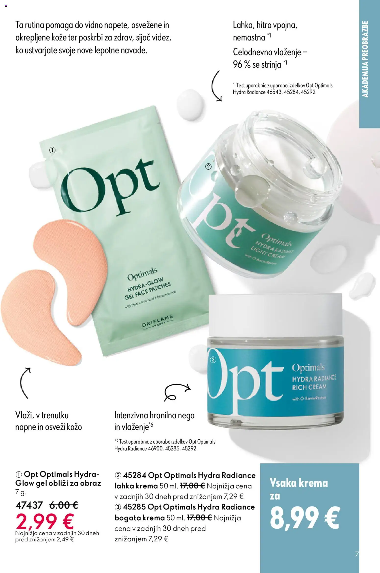 Novi Oriflame katalog ponudbe – veljaven od 31.12.2025 | Stran: 7 | Izdelki: Krema