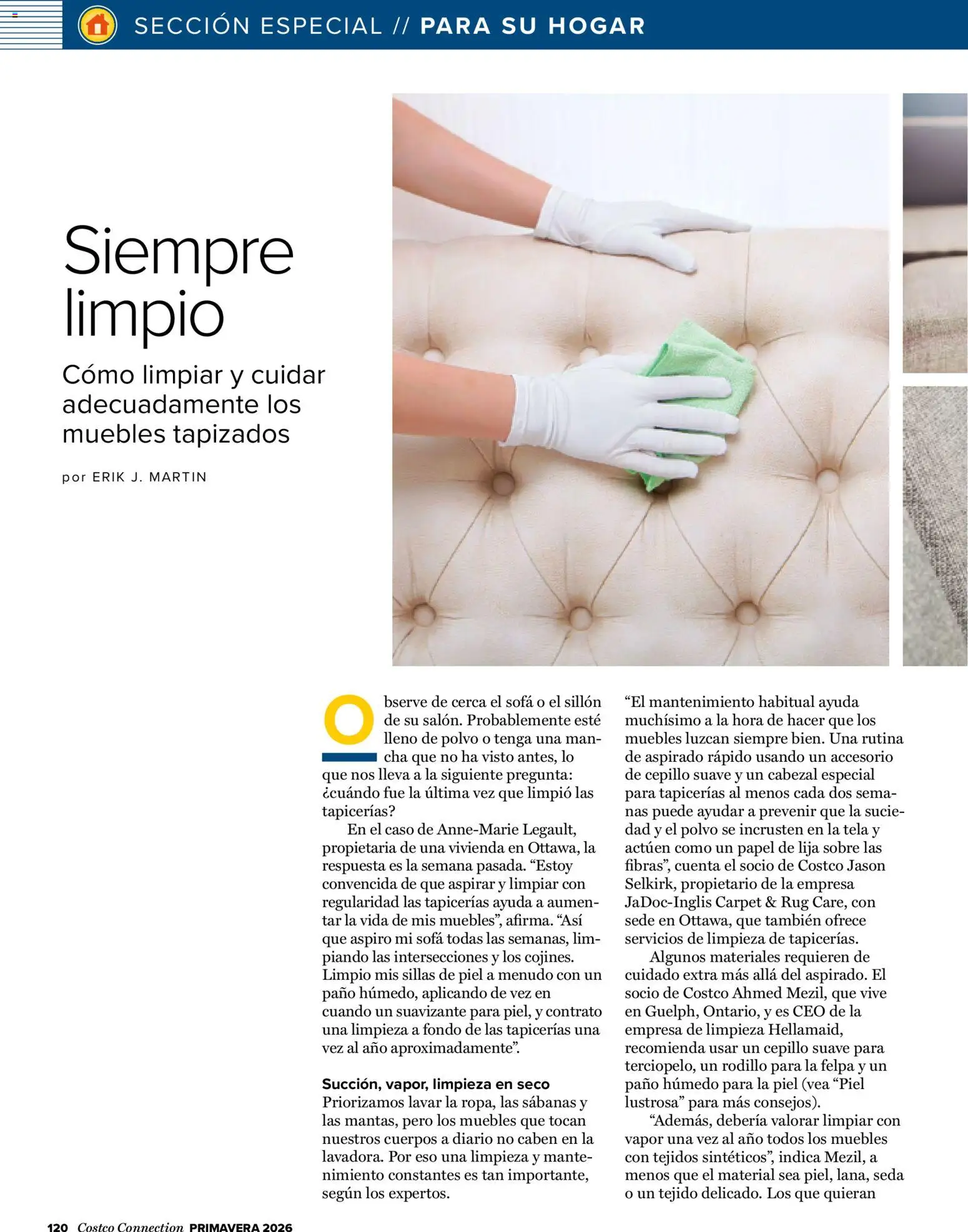 Costco catálogo │ válido desde el 19.03.2026 | Página: 120 | Productos: Polvo, Muebles, Sofá, Sillón