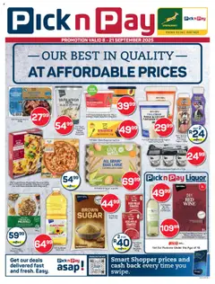 Pick n Pay specials catalogue – valid from 08.09.2025