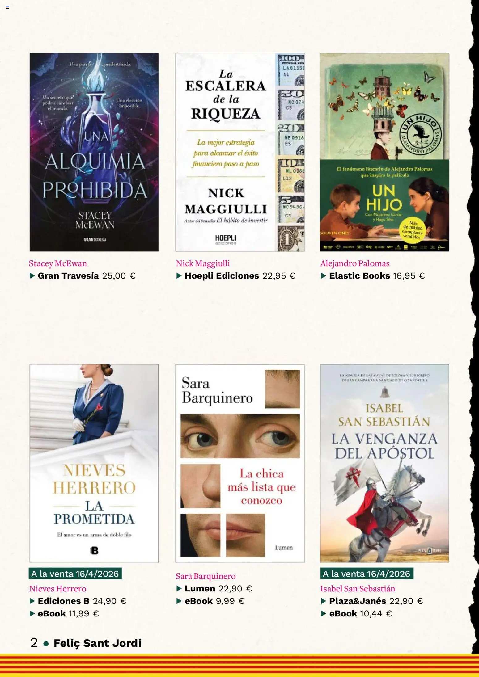 Casa del libro Rebel el qui llegeix │ válido desde el 01.04.2026 | Página: 2