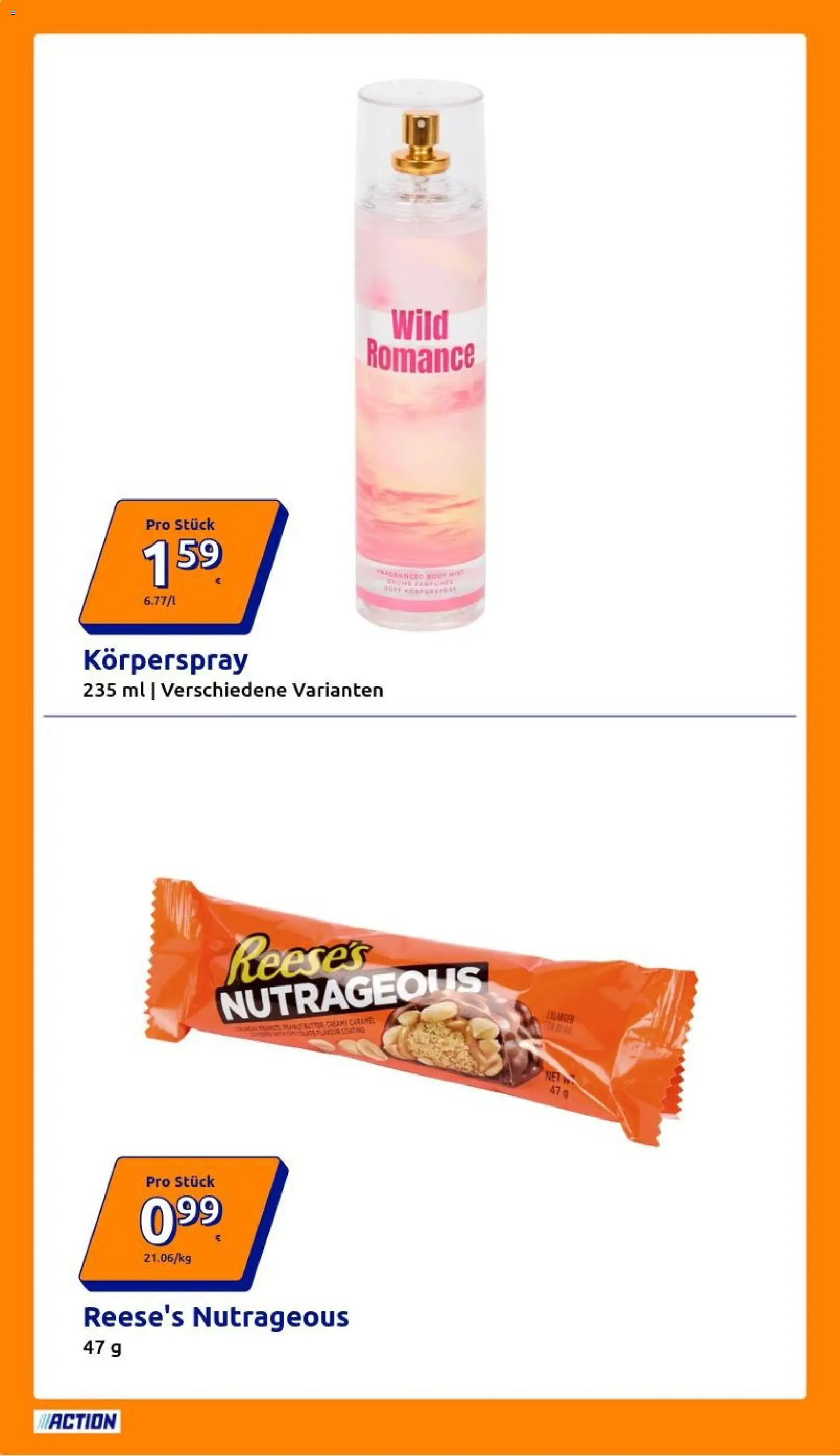 Action Prospekt – gültig ab 22.04.2026 | Seite: 18 | Produkte: Körperspray