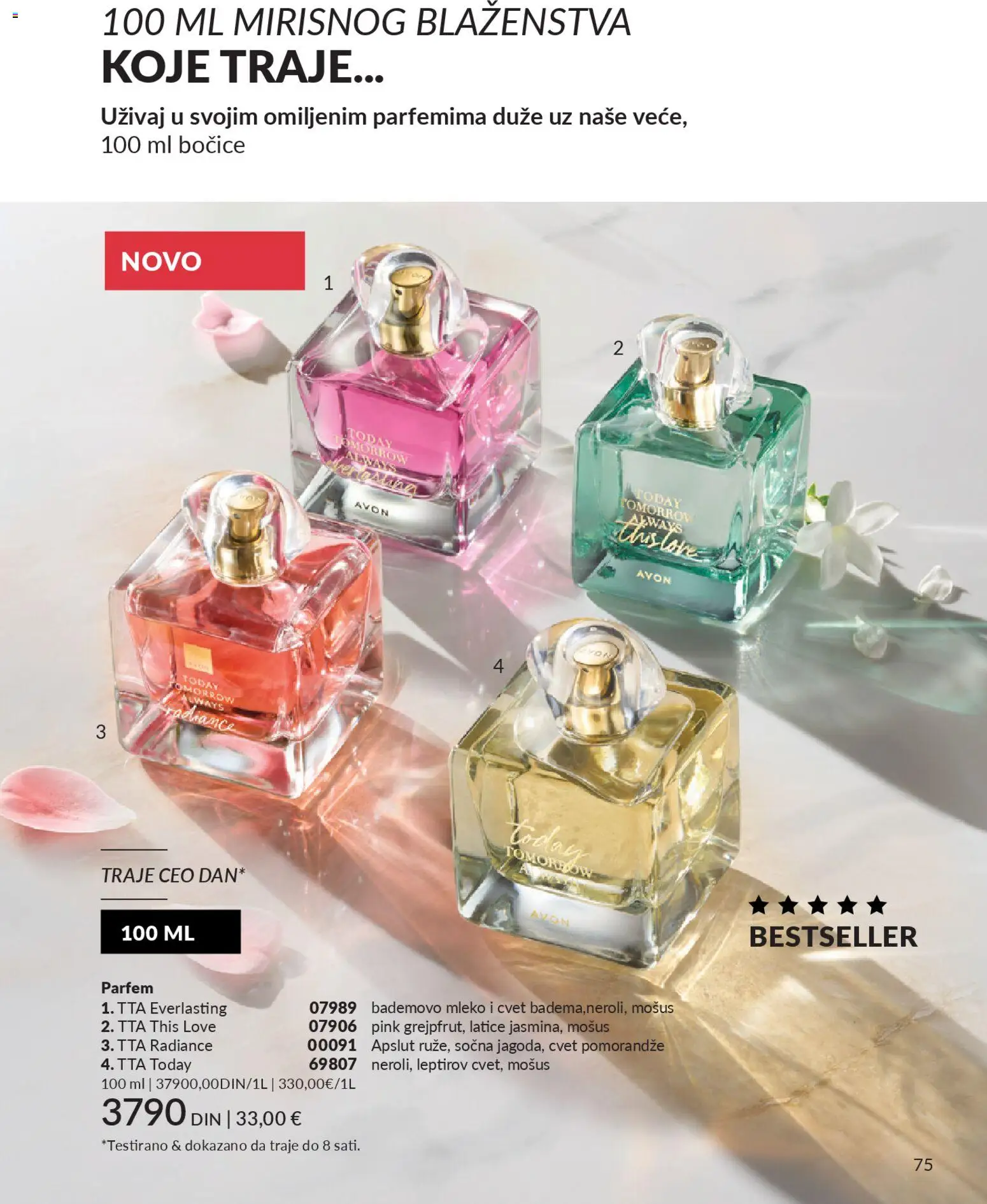 AVON katalog - važi od 29.12.2025 | Strana: 77 | Proizvode: Parfem, Mleko