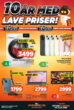 Power - Lave priser gyldig fra 12.09.2025
