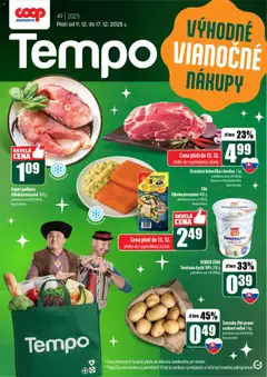 COOP Jednota leták platný od 11.12.2025