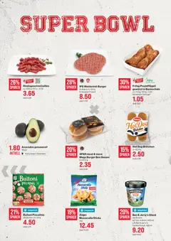 SPAR Aktionen ab 05.02.2026 gültig | Seite: 8 | Produkte: Burger, Burger Bun, Glace