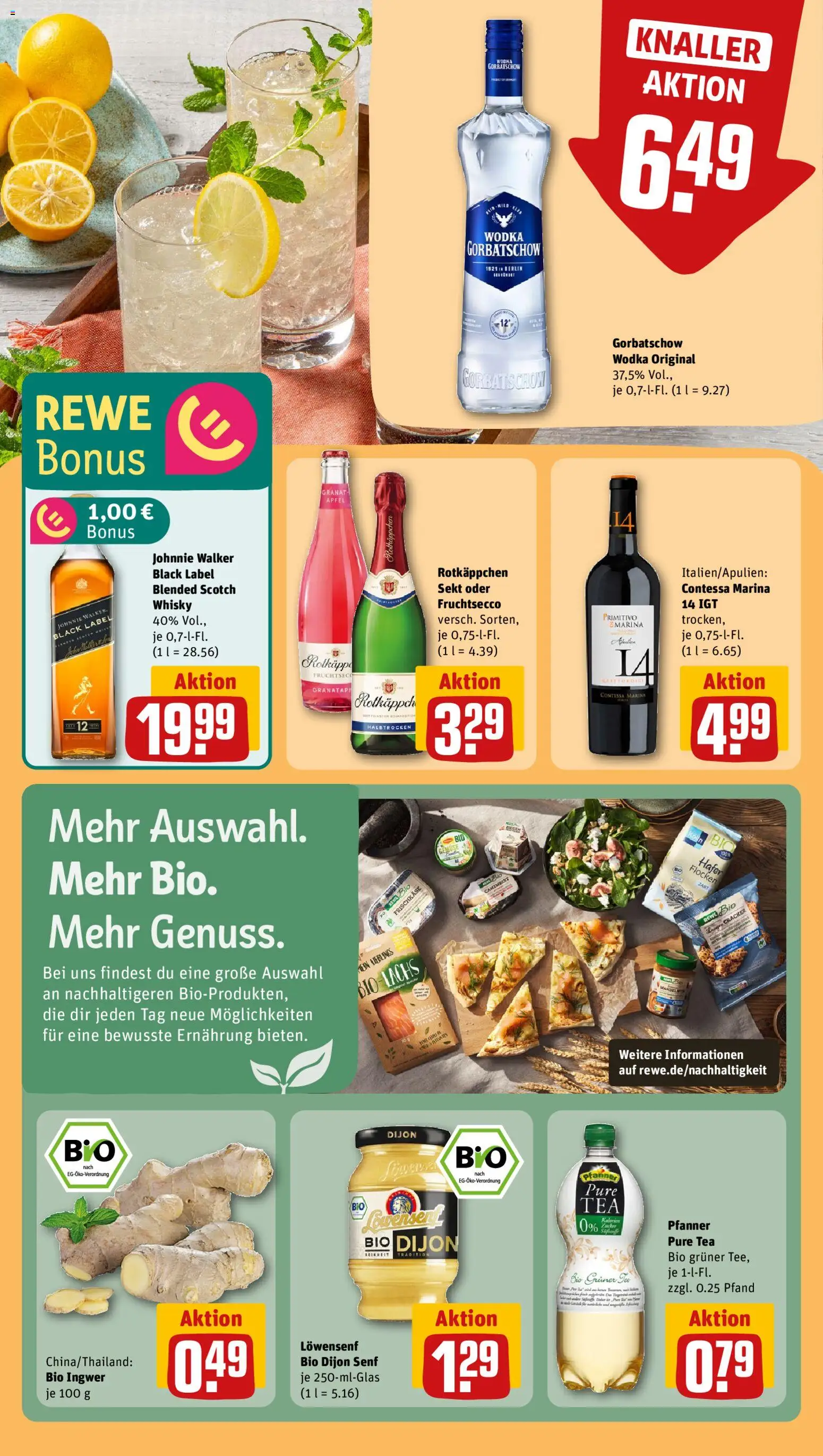 Rewe Prospekt 	 – gültig ab 13.04.2026 | Seite: 21