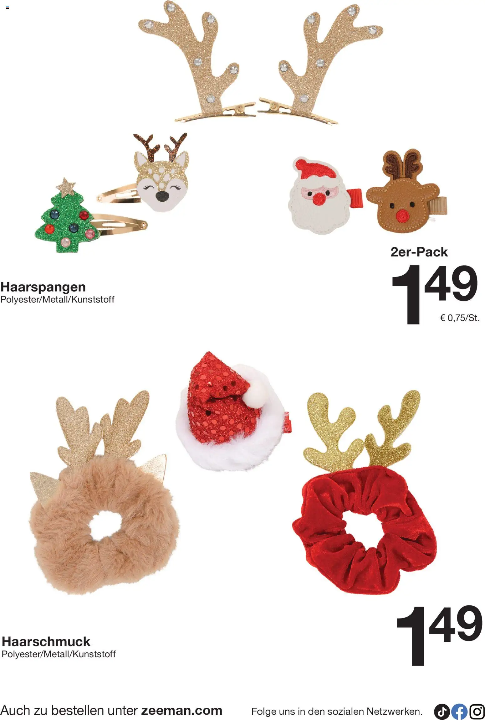 Zeeman Prospekt Weihnachten – gültig ab 15.11.2025 | Seite: 4