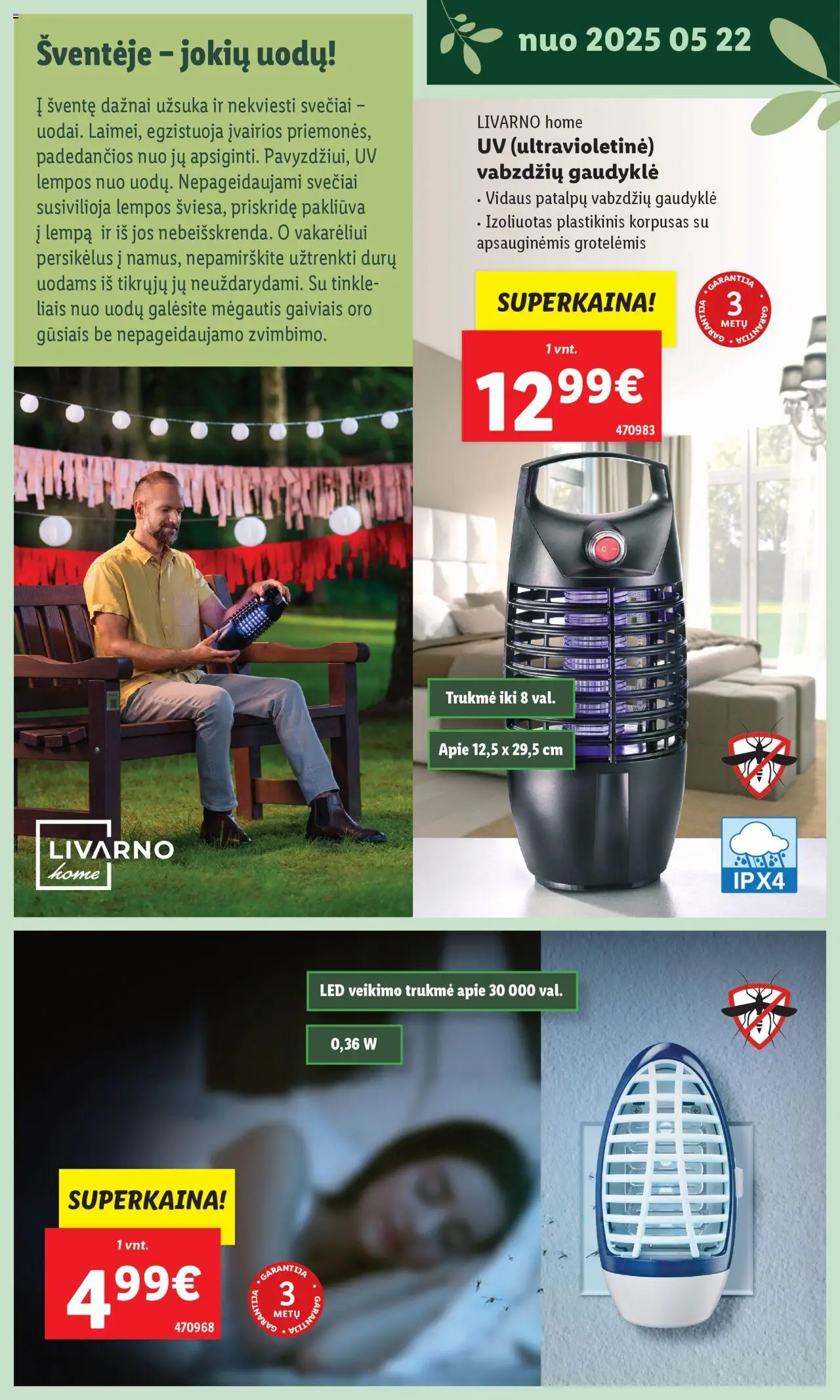 LIDL leidinys - Švenčiame sodą│galioja nuo 12.05.2025 | Puslapis: 21 | Prekių: Lempa