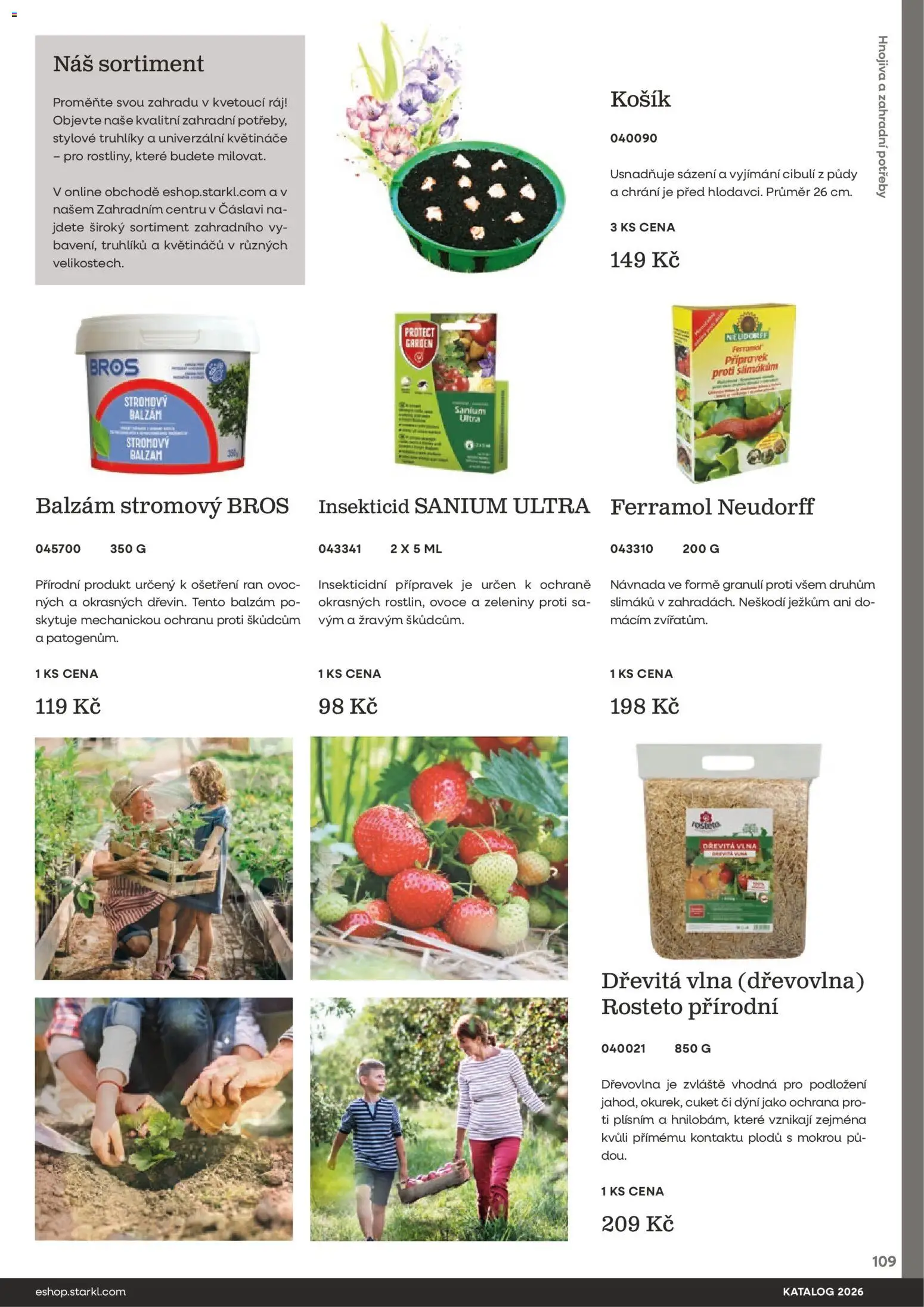 Starkl katalog od 25.02.2026 | Strana: 109 | Produkty: Ovoce, Truhlíky, Květináče, Košík