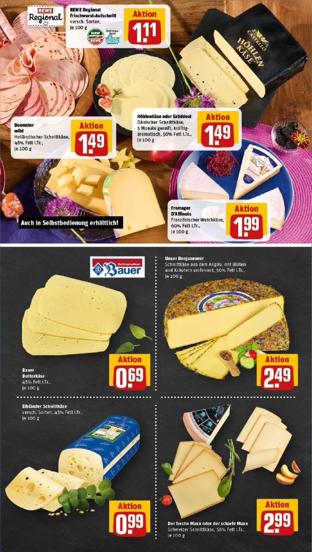 Rewe prospekt Essen	 - gültig ab dem 07.07.2025 | Seite: 9 | Produkte: Käse