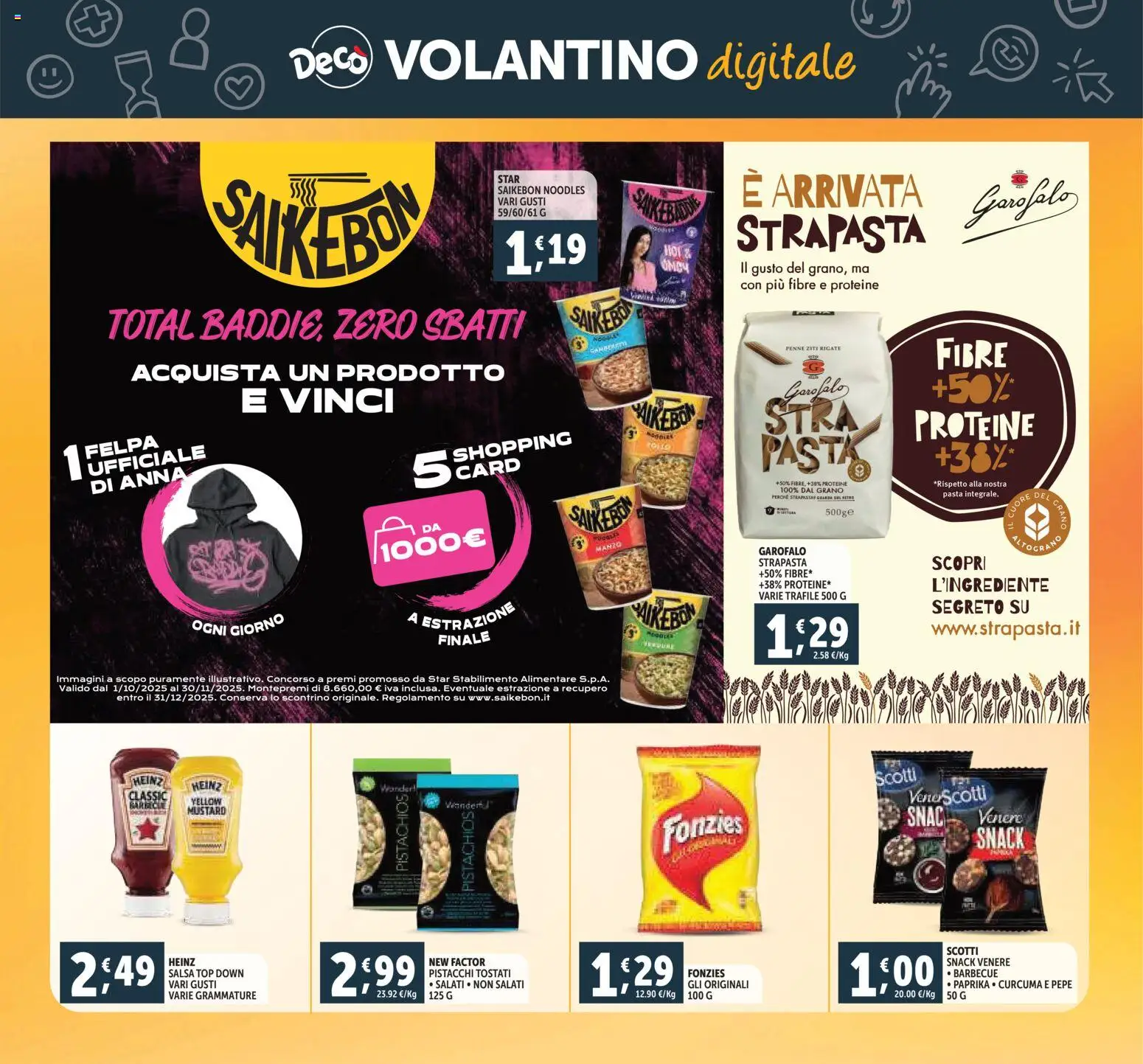 Volantino Decò del 20.11.2025 | Pagina: 27 | Prodotti: Pepe, Barbecue, Pasta, Pistacchi