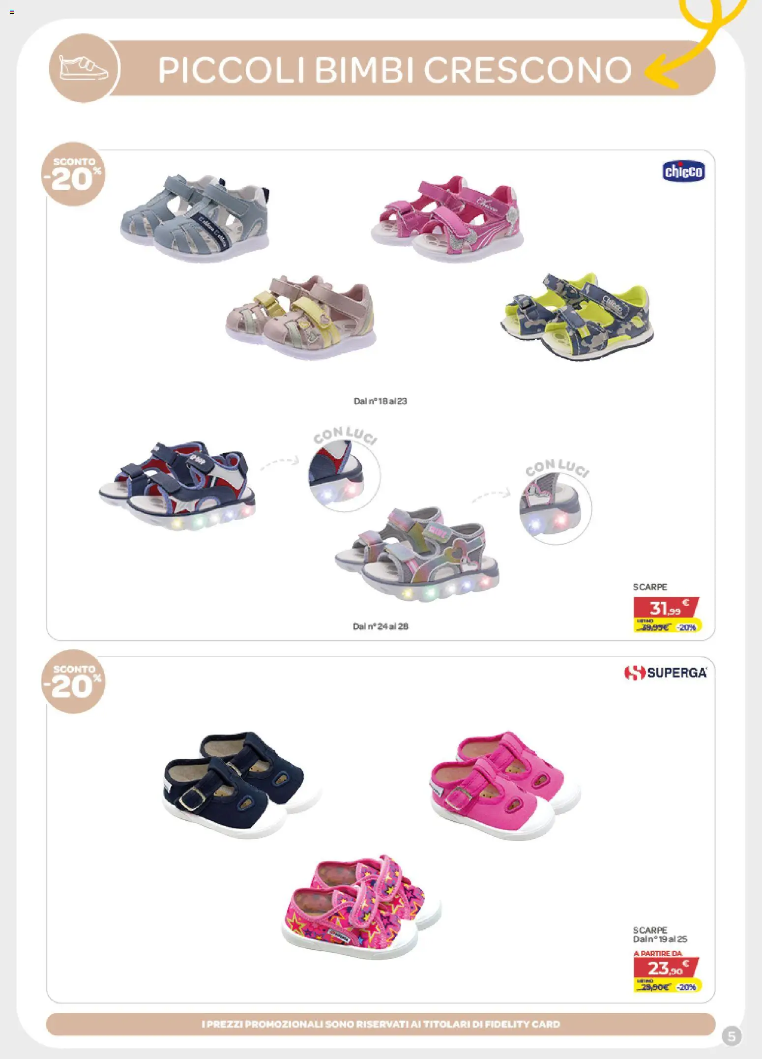 Volantino Bimbo store del 02.04.2026 | Pagina: 5 | Prodotti: Scarpe