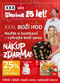 Náhled letáku XXXLutz leták - Sleva 25 % na téměř celý nákup od 04.08.2025