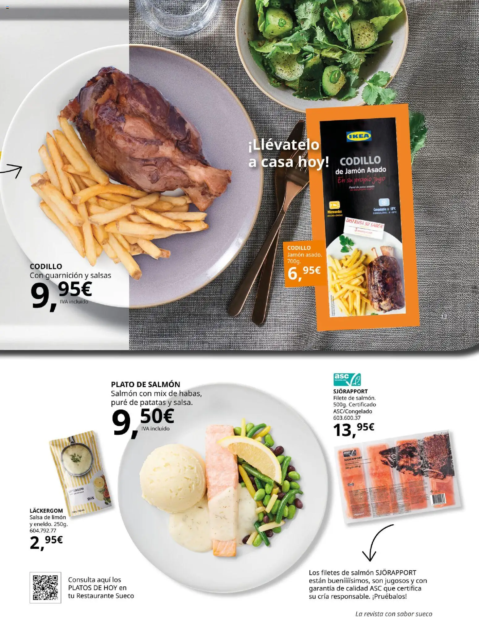 Catálogo IKEA Fika │ válido desde el 01.04.2026 | Página: 13 | Productos: Jamón, Jugo, Filete