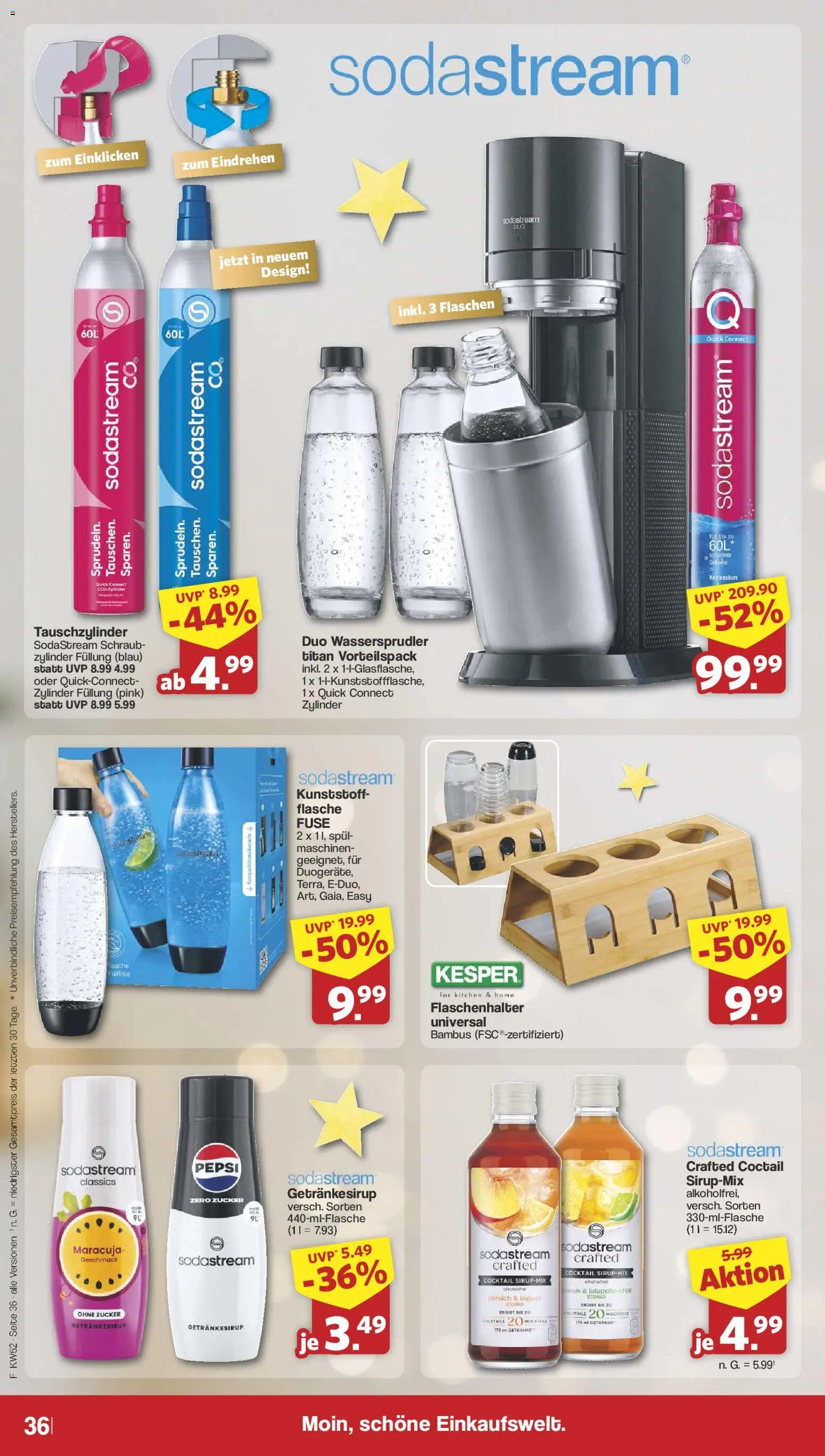 Famila Nordwest Prospekt 	 – gültig ab 22.12.2025 | Seite: 36 | Produkte: Zucker, Pepsi, Sodastream