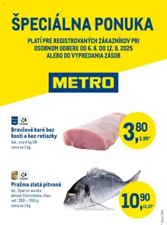 Metro Špeciálna ponuka - náhľad platný od 06.08.2025