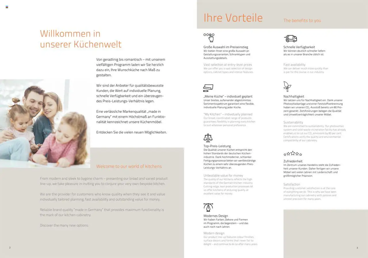 Ostermann Fakta Küchenmagazin – gültig ab 26.05.2025 | Seite: 2 | Produkte: Küche, Kuchen