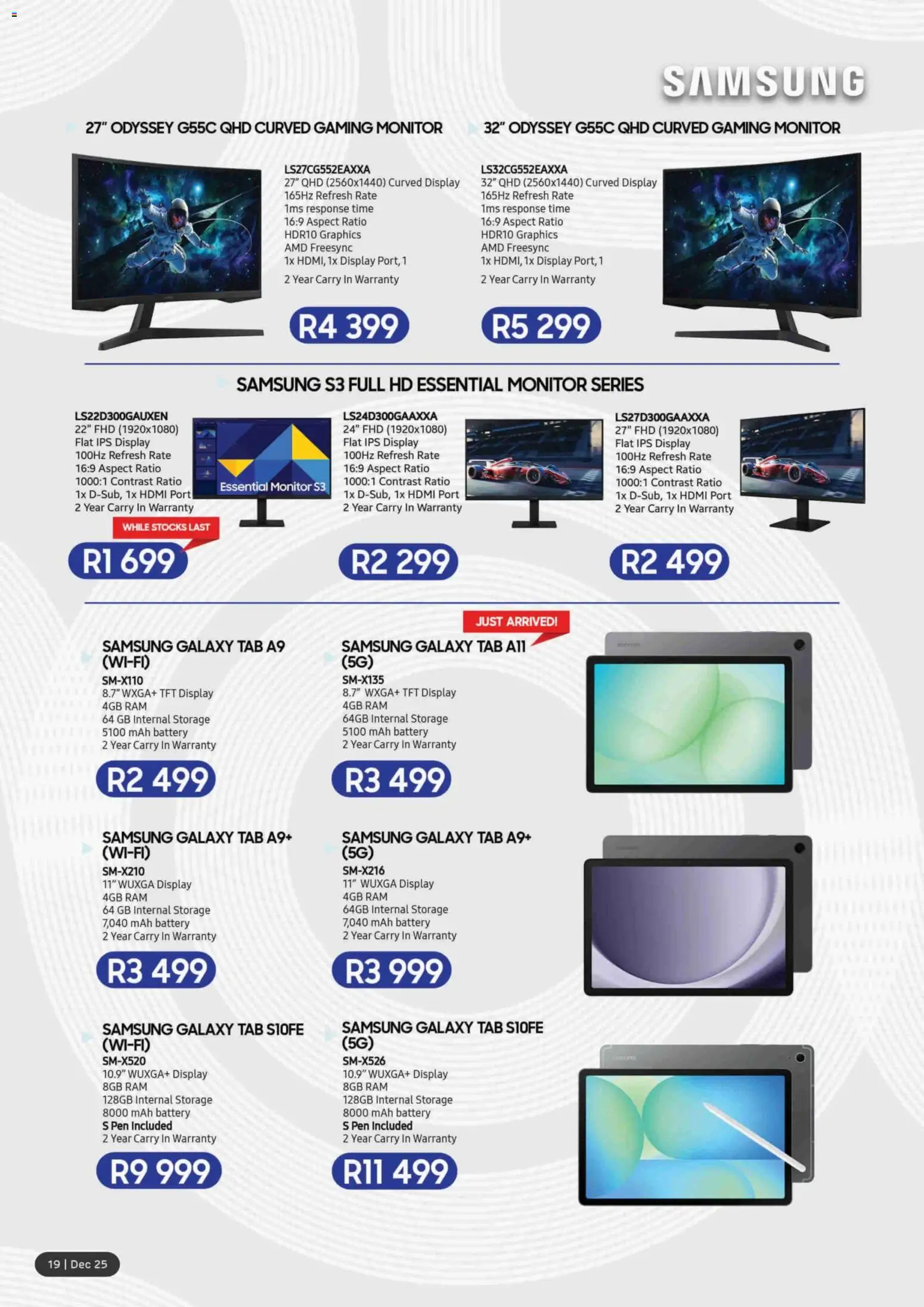 New Computer Mania catalogue – valid from 01.12.2025 | Page: 20 | Products: Monitor, Battery, Pen