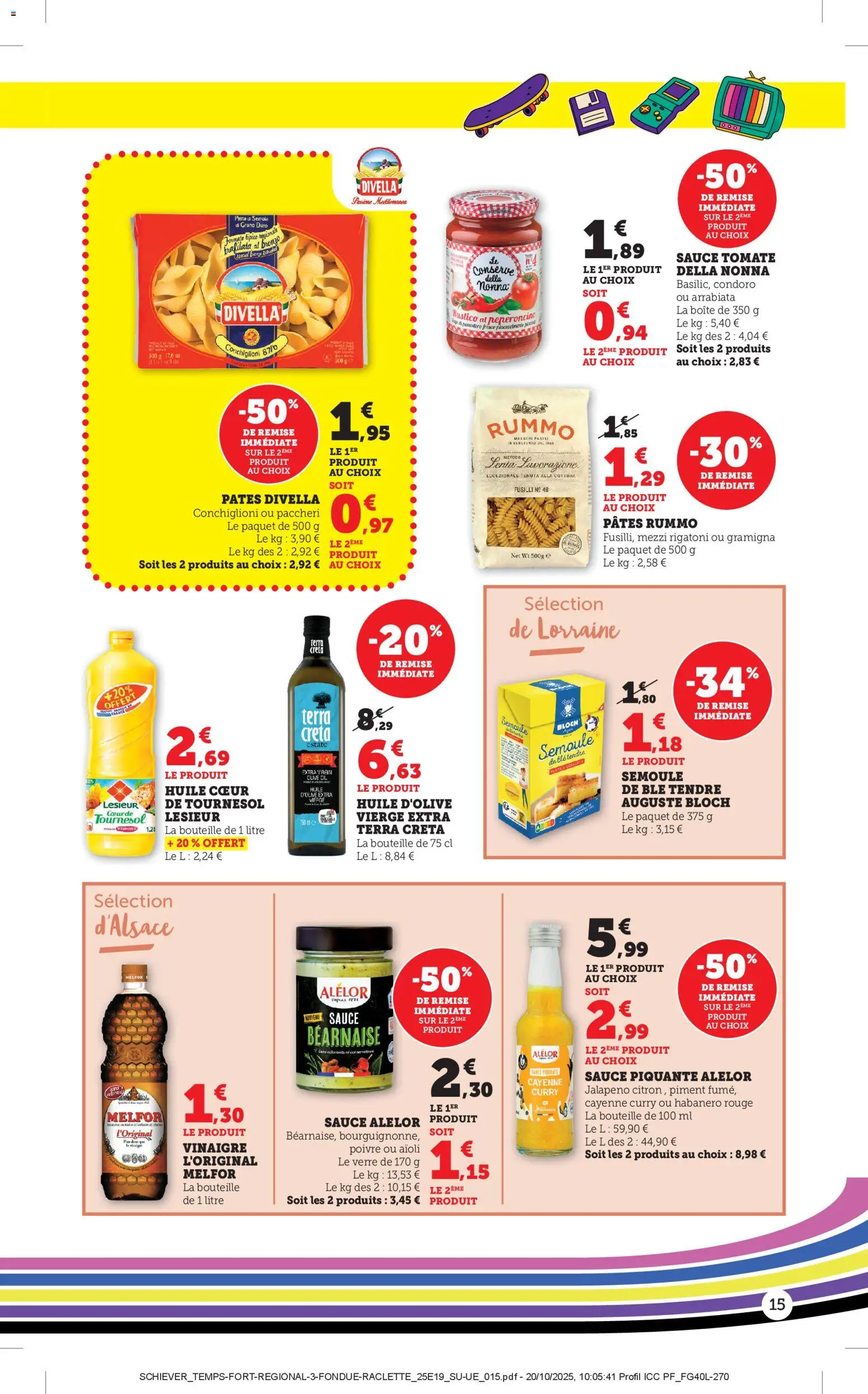 {H1} | Page: 15 | Produits: Huile D'olive, Poivre, Piment, Vinaigre