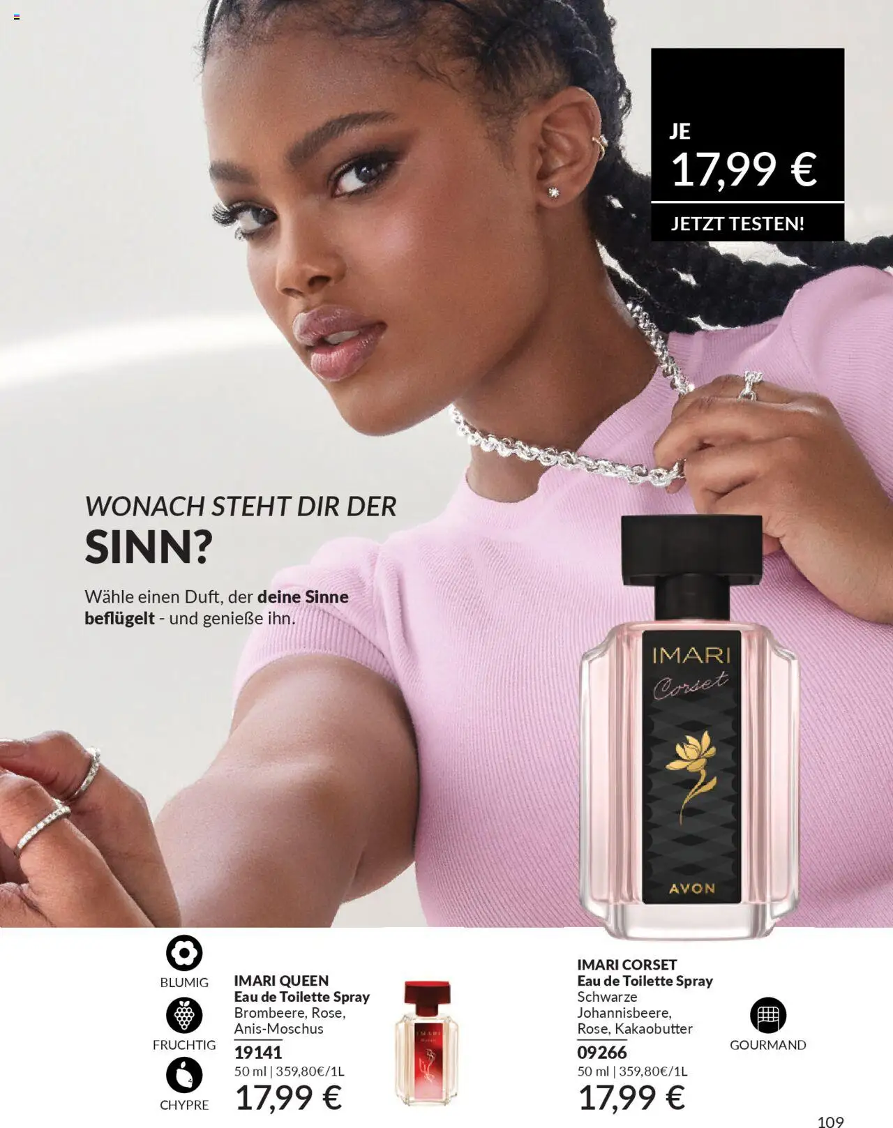 AVON Katalog Oktober 2025 – gültig ab 01.10.2025 | Seite: 111 | Produkte: Toilette, Eau de Toilette