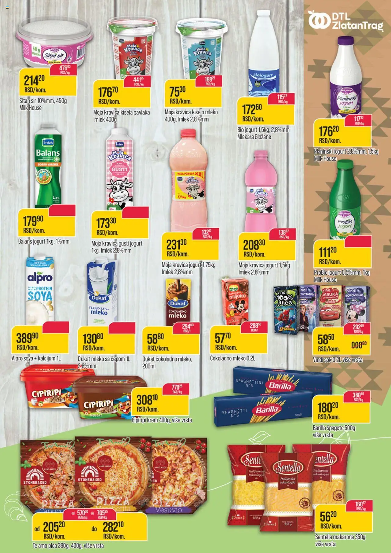 Zlatan Trag katalog - važi od 10.09.2025 | Strana: 5 | Proizvode: Kisela pavlaka, Alpro, Nektar, Jogurt