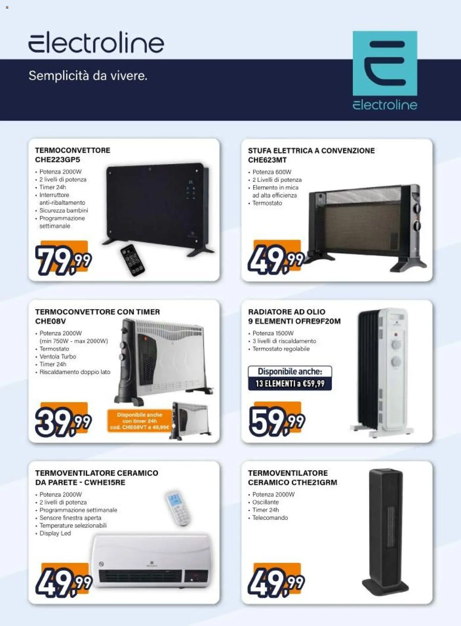 Volantino Unieuro del 06.12.2025 | Pagina: 36 | Prodotti: Telecomando, Stufa, Olio