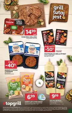 Stokrotka Gazetka od 31.07.2025 | Strona: 9 | Produkty: Karkówka, Grill, Łosoś, Sos
