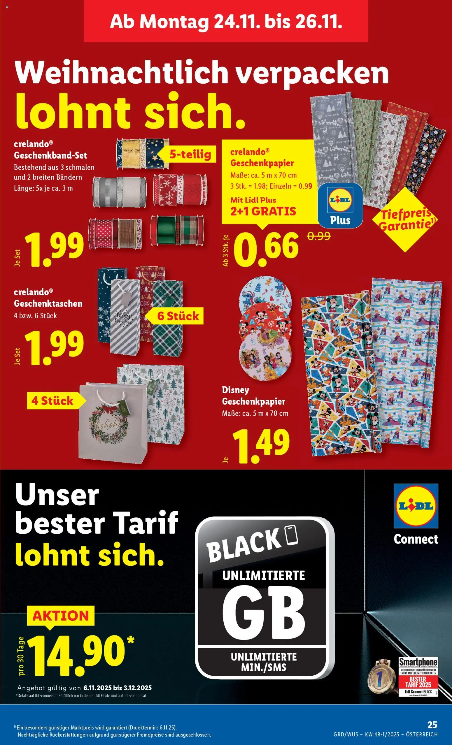 Lidl Flugblatt - Eisenstadt, Ebenfurth, Mattersburg gültig ab 20.11.2025 | Seite: 27 | Produkte: Smartphone