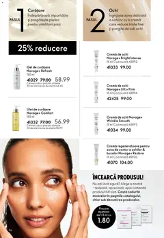 Ofertele Oriflame valabile de la 21.01.2026 | Pagină: 96 | Produse: Gel de curățare, Cremă, Ulei