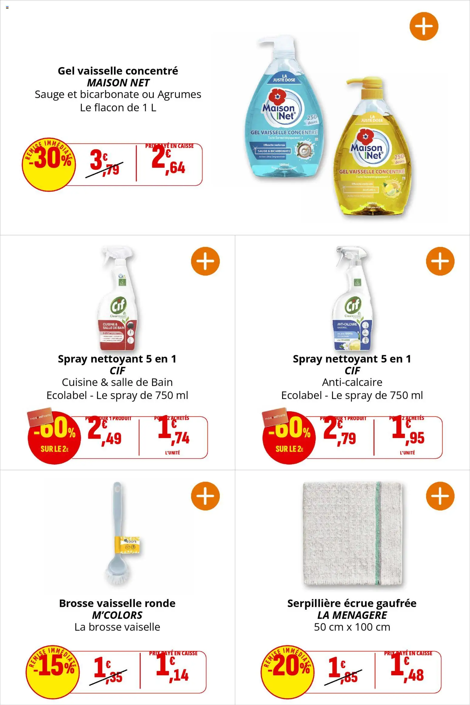 {H1} | Page: 40 | Produits: Brosse, Vinaigre