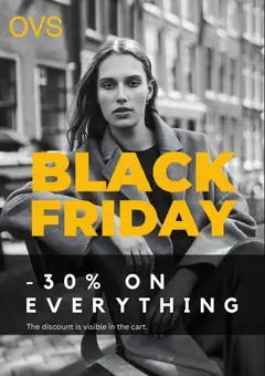 OVS Black Friday  - pregled OVS kataloga - važi od 26.11.2025